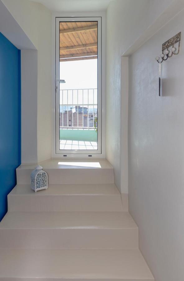 Blue And White Apartment Vipgreece Athena Bagian luar foto